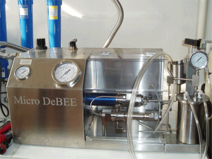 Microfludizer (DeBee, Micro DeBee)