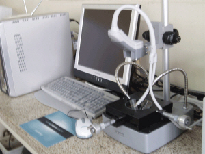 Video microscope IT system (Sometech, ICS-305B)