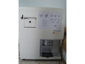 Blood cell counter (SEAC, Hemat-8) 